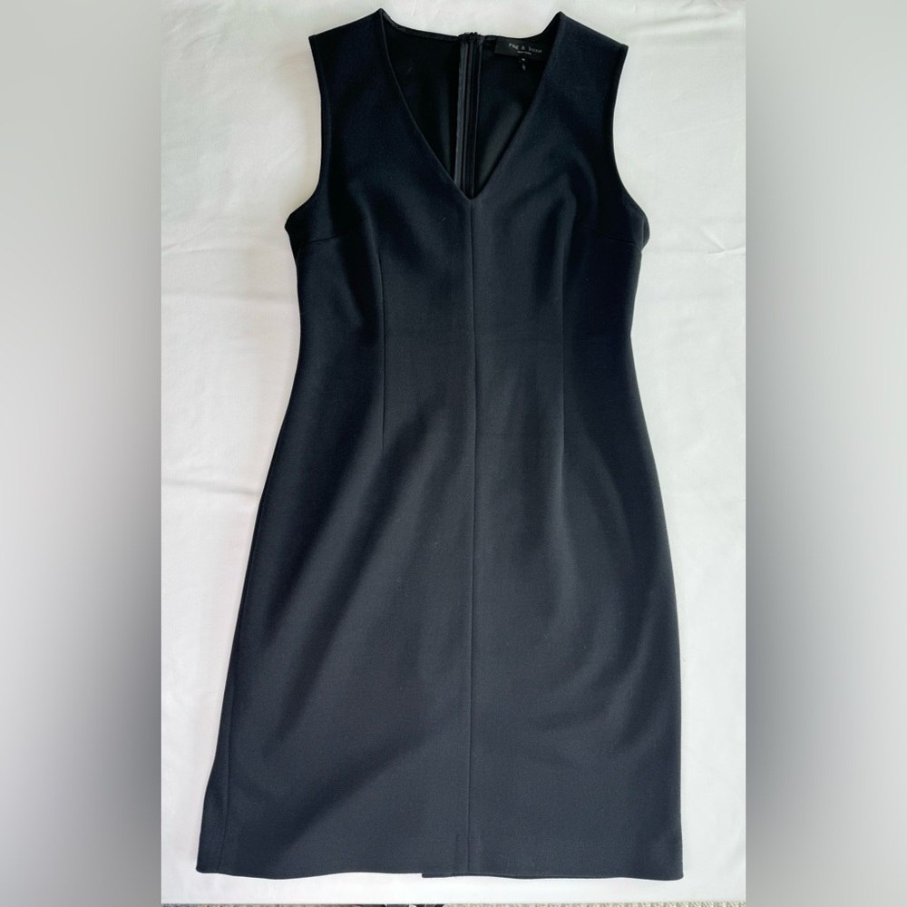 rag & bone Women’s V-Neck Midi Dress Size 10